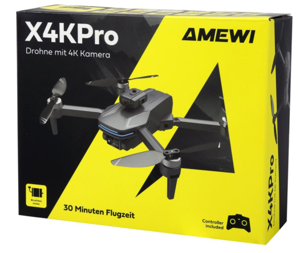 25363 AMXFlight X4KPro Brushless-Drohne